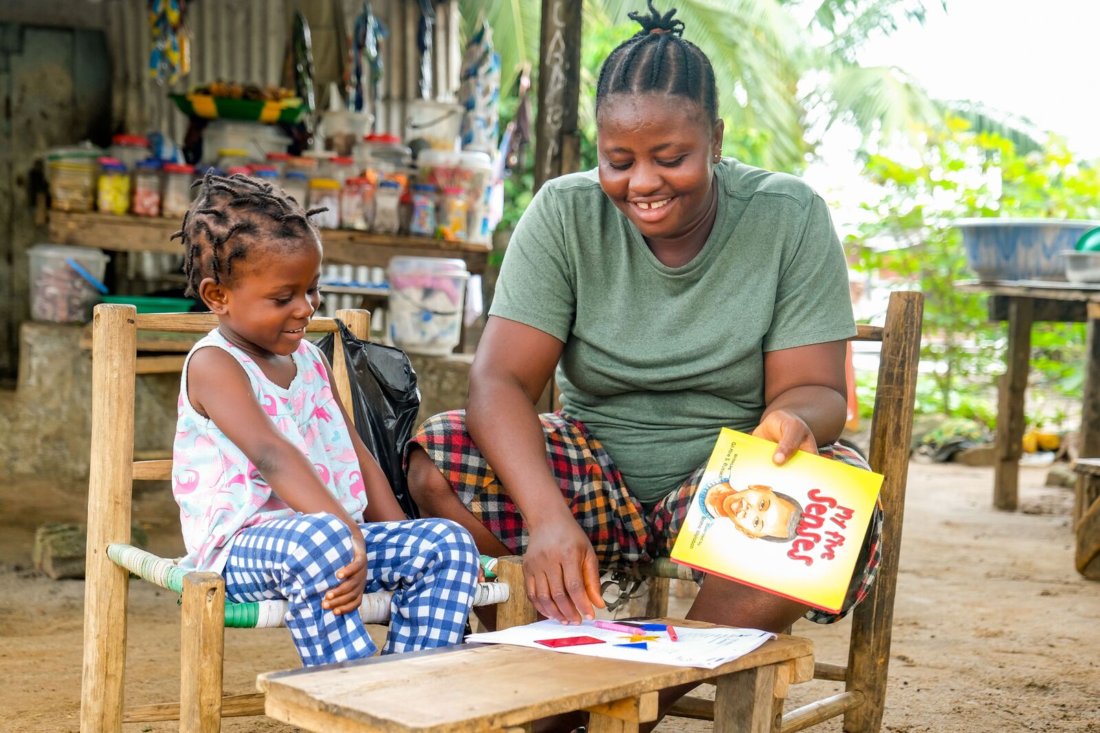 Akinyi, a primary school teacher in Western Kenya